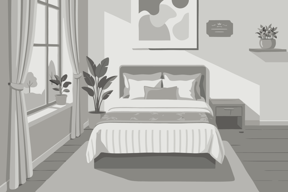 Quarto Individual Standard com Chuveiro